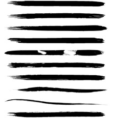 Set of grunge style frames black on white background