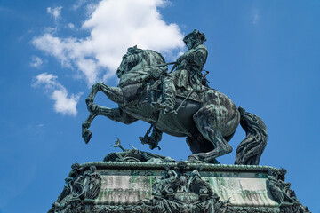 Obraz premium Reiterstatue Prinz Eugen