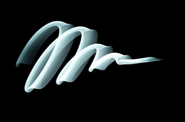 Fototapeta premium neon gradient art brush texture