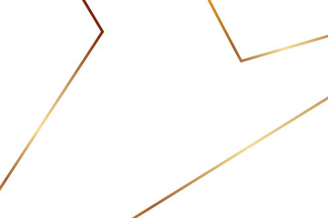 Golden Line Abstract Background. Fashion Backdrop. Vector