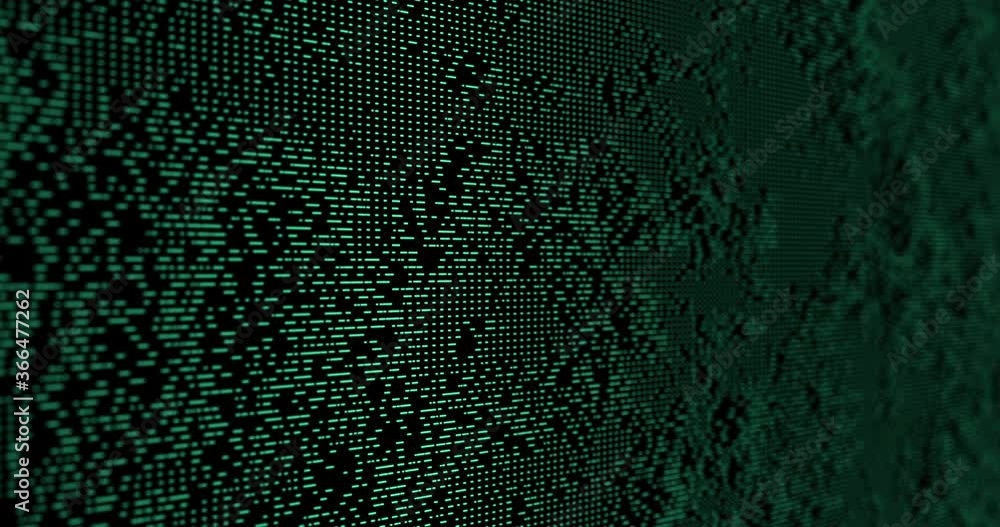 Poster data background with shining points. neon sign with abstract information image in perspective. elega