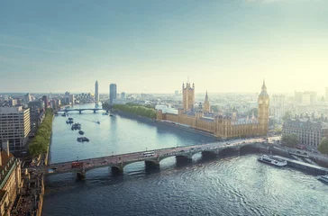 Luftaufnahme von Westminster, London, UK © Iakov Kalinin