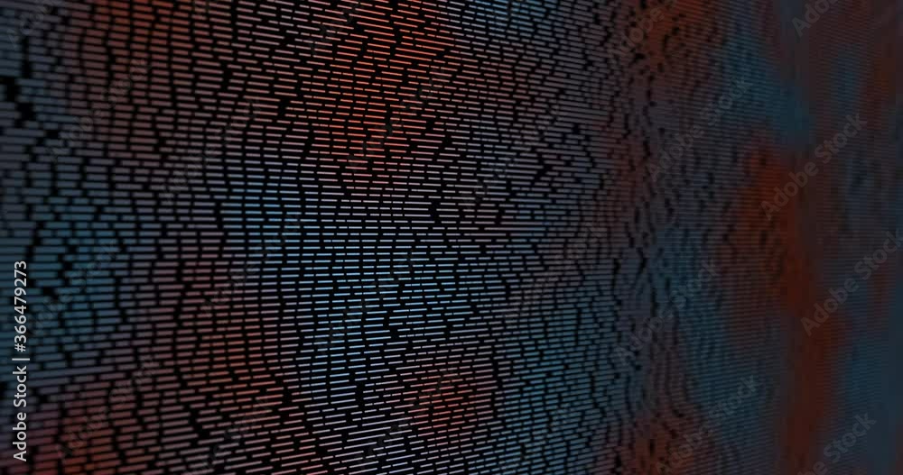 Poster data background with shining points. neon sign with abstract information image in perspective. elega