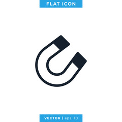 Magnet Icon Vector Design Template 