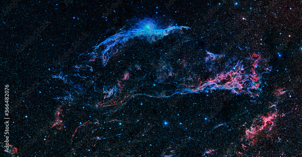 Sticker hubble image. elements of this image furnished by nasa