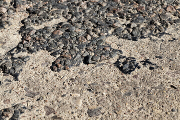 a road made of concrete