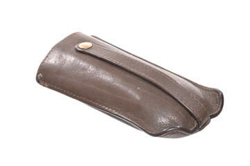 key purse isolated on white background