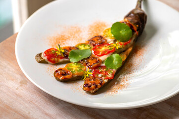 Plant based vegan cuisine