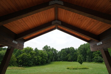gazebo in the garden