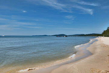 Local Beach in Sihanoukville, Cambodia