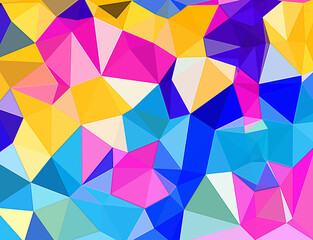 Fototapeta na wymiar polygon triangle background