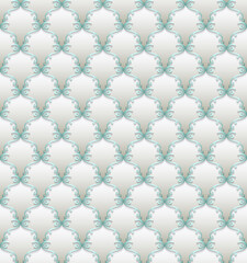 Fototapeta premium Vector paper cut geometric modern background