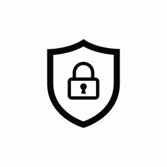 security privacy icon vector