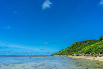 沖縄　宮古島の新城海岸