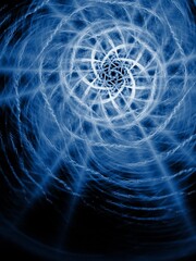 beautiful abstract background with lines and light effects