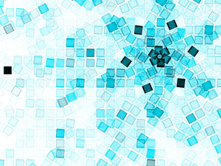 abstract lihgt cubes background