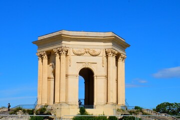 Obraz premium Peyrou Water Tower in Montpellier, France