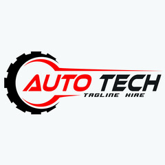 automotive service logo concept