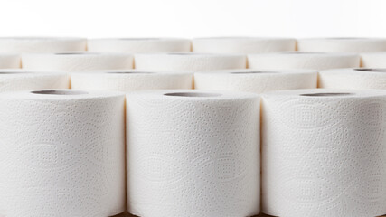 Toilet paper background