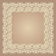 Vector abstract decorative ethnic illustration