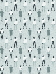 Bright colors of seamless pattern.