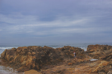 rocky coast of the atlantic ocean