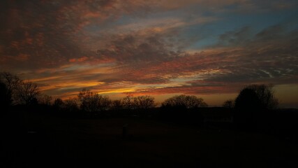 Obraz na płótnie Canvas Tennessee sunset 