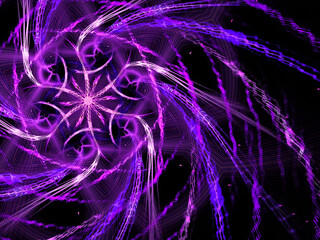 beautiful background with abstract flower