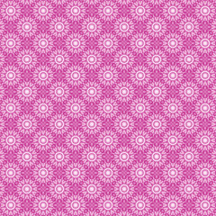 ornamental painted kaleidoscopic pattern tile