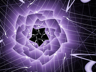 Abstract digital futuristic  geometric background. Cover design template layout for corporate business card, book, booklet, brochure, flyer, poster, banner. Fractal artwork for creative design