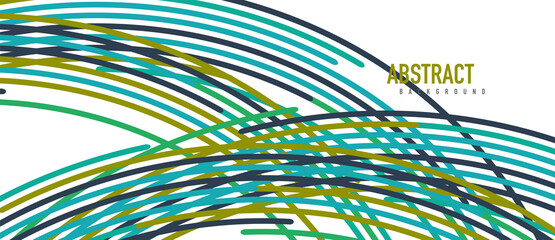 Аbstract moving colorful lines vector backgrounds for cover, placard, poster, banner or flyer