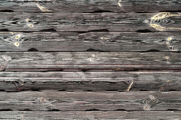 Naklejka premium pattern old wooden planks with yellow paint