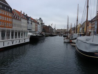 Fototapeta premium canal in copenhagen
