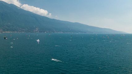 Kitesurfing in Italy, Lake Garda
