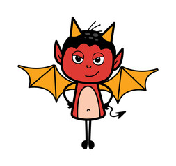 Evil Cartoon Devil as Devil