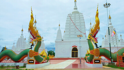 Landmark pagoda building of Shan State in Myanmar