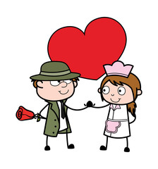 Cartoon Spy in Love