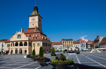Fototapeta na wymiar church in Brasov Romania