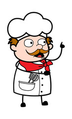 Cartoon Businessman Communicating