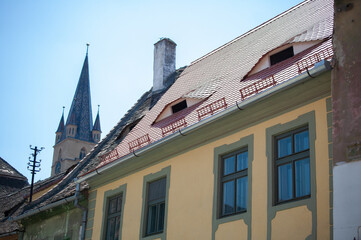 old houses with windows like eyes 