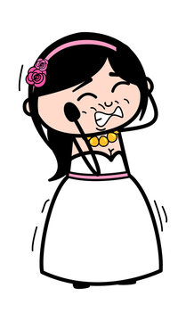 Annoyed Bride Cartoon