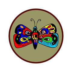 realistic colorful butterflies, butterfly vector illustration