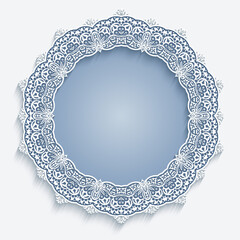 Abstract ornamental nature vintage frame.