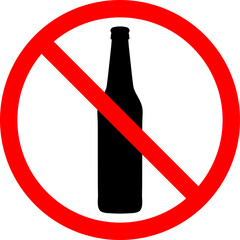 Alcohol Prohibition Icon