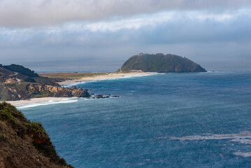 Fog Roiling in on Point Sur