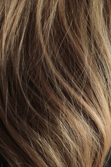 Fototapeta premium long sink blond hair style 