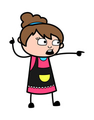 Blaming Beautician Cartoon