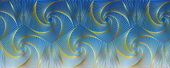 Bandeau/Bannière format spécial pour Facebook  Pentacle spirale Zentangle