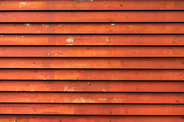Old wooden planks in the village. Vintage countryside fence. Rustic texture background.