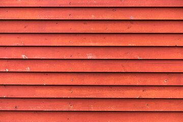 Fototapeta premium Old wooden planks in the village. Vintage countryside fence. Rustic texture background.